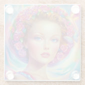 エテリアルクラウンポートレート ガラスコースター (裏面)