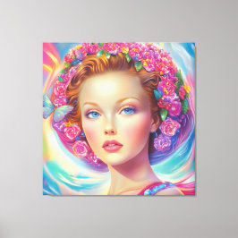 エテリアルクラウンポートレート キャンバスプリント