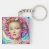 エテリアルクラウンポートレート キーホルダー (裏面)