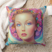 エテリアルクラウンポートレート クッション (ブランケット)