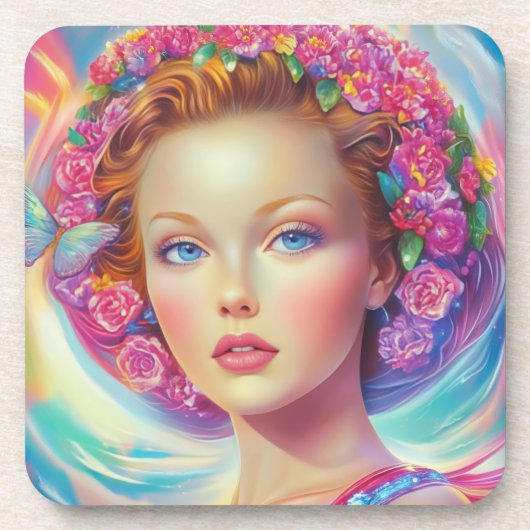 エテリアルクラウンポートレート コースター (正面)