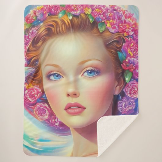 エテリアルクラウンポートレート シェルパブランケット (正面)