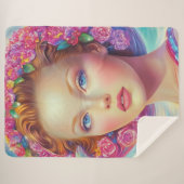 エテリアルクラウンポートレート シェルパブランケット (正面(横))