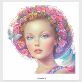 エテリアルクラウンポートレート シール