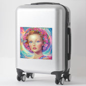 エテリアルクラウンポートレート シール (スーツケース)