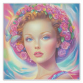 エテリアルクラウンポートレート シール (正面)