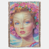 エテリアルクラウンポートレート スローブランケット (正面縦)