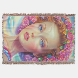 エテリアルクラウンポートレート スローブランケット