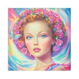 エテリアルクラウンポートレート メタルプリント