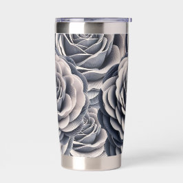 エテリアルグレイバラ 保温保冷タンブラー