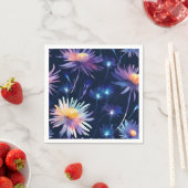 エテリアルナイト開花生物発光アスター スタンダードカクテルナプキン (インサイチュ)