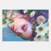 エテリアルファンタジーフェアユタリーアート |女かわいらし性 ラッピングペーパーシート (正面3)