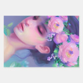 エテリアルファンタジーフェアユタリーアート |女かわいらし性 ラッピングペーパーシート (正面2)