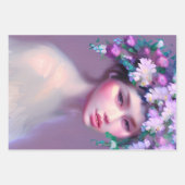 エテリアルファンタジーフェアユタリーアート |女かわいらし性 ラッピングペーパーシート (正面)