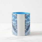 エテリアル凍っていスノウクイーンファンタジーアート マグカップ (中央)