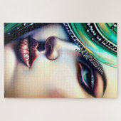 エテリアル美しいスパークリー宝石 ジグソーパズル (横)