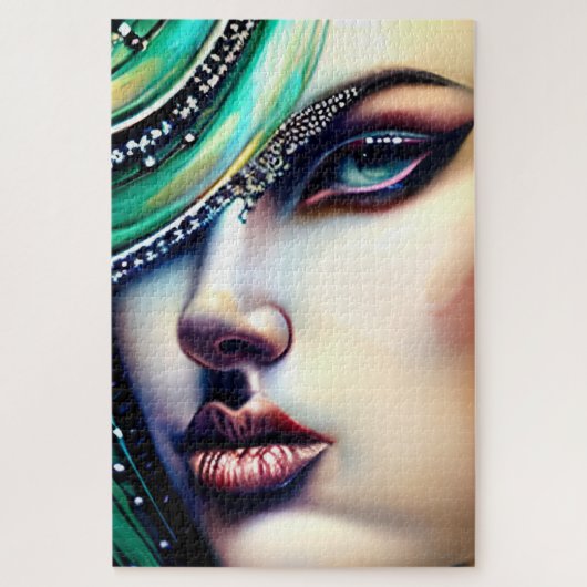 エテリアル美しいスパークリー宝石 ジグソーパズル (縦)