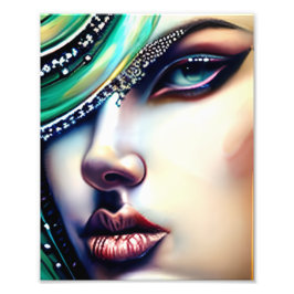 エテリアル美しいスパークリー宝石 フォトプリント           