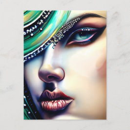 エテリアル美しいスパークリー宝石 ポストカード