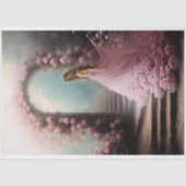 エテリアーエレガントル階段ポートレートアート 薄葉紙 (正面)