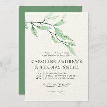 エテリアールグリーン | Chic Botanical 葉結婚s