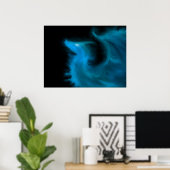 エテリアールフレイムドラゴン ポスター (ホームオフィス)