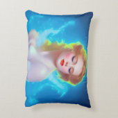 エテリアール女神ポートレート – シュルレアルファンタジー アクセントクッション (裏面(縦))