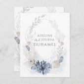 エテリアール沿岸コーラルシーシェルカップル ノートカード (正面/裏面)