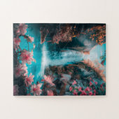 エテリアール滝の春 ジグソーパズル (横)