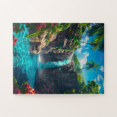 エテリアール滝の春 ジグソーパズル (横)