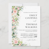 エテリア赤面結婚の式招待状 招待状 (正面)