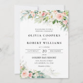 エテリア赤面結婚の式招待状 招待状 (正面)