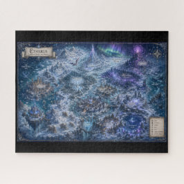 エテリア (ファンタジー世界地図) ジグソーパズル