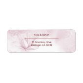 エテリア・マグノリアの花 ラベル (正面)