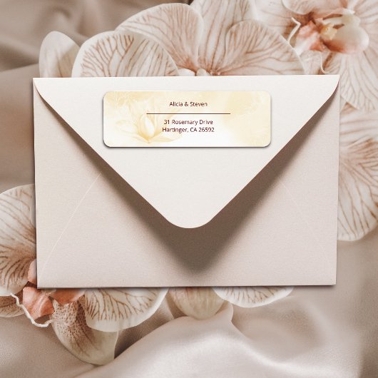 エテリア・マグノリアの花 ラベル