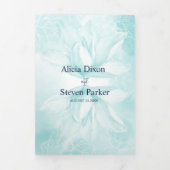 エテリア・マグノリア(Ethereal Magnolia結婚) 三つ折り招待状 (カバー)