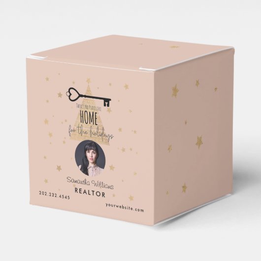 エテ企業の実在ート不動産仲介業者ホリデークリスマスクリスマス フェイバーボックス (正面サイド)