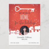 エテ企業の実在ート不動産仲介業者ホリデーポストカード シーズンポストカード (正面)