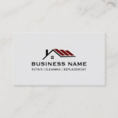 エテ実在カスタムートカラーハウスルーフロゴプレーン 名刺 (正面)