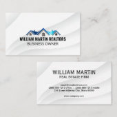 エテ実在ストブルールーフメタリックロゴ 名刺 (正面/裏面)