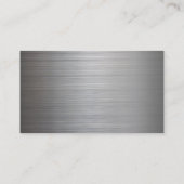 エテ実在スプロフェッショナル不動産仲介業者メタルフォト 名刺 (裏面)