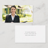 エテ実在ス不動産仲介業者不動産写真アポイントメント 名刺 (正面/裏面)