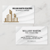 エテ実在ス建物ロゴ 名刺 (正面/裏面)