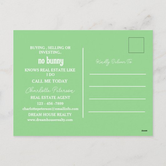 エテ実在ートイースターマーケティング農業 シーズンポストカード (裏面)