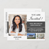 エテ実在ートオープンハウス招待状 ポストカード (正面/裏面)