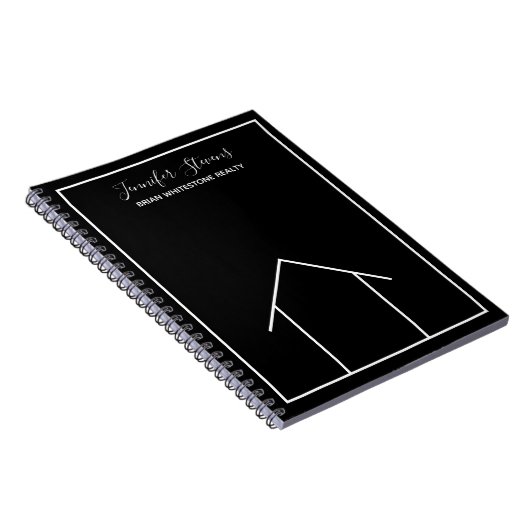 エテ実在ートハウス白黒カスタム不動産仲介業者 ノートブック (右側)