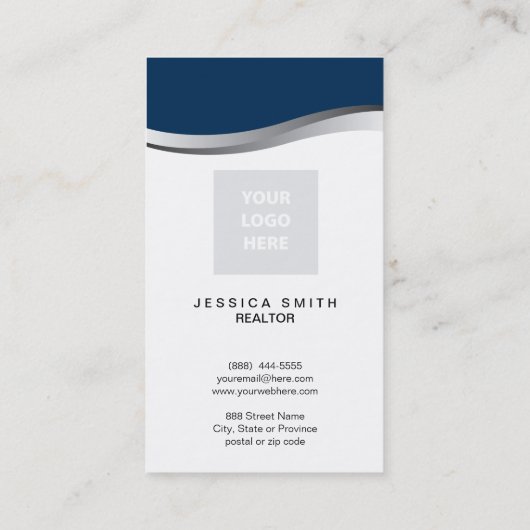 エテ実在ートブルーとシルバースウッドの名刺 名刺 (裏面)