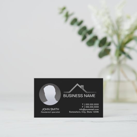 エテ実在ートプロフェッショナルカスタム写真 名刺 (スタンド正面)