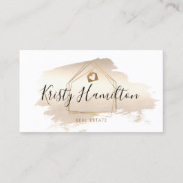 エテ実在ートプロフェッショナルハウス不動産仲介業者金ゴールドブシン 名刺