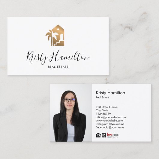 エテ実在ートプロフェッショナルハウスbnb写真 名刺 (正面/裏面)